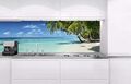Küchenrückwand Selbstklebend Fliesenspiegel Deko Folie Spritzschutz Strand Meer
