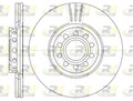 2x Bremsscheibe ROADHOUSE 6596.10 für 3B3 3B6 PASSAT 10 VW 312mm B5 Variant 3B2