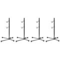 4x WELLGRO® Fahrradständer Fahrrad Montageständer Reparaturständer Fahrradhalter