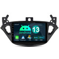 DAB+ Apple CarPlay Android 13 Autoradio GPS Für Opel Corsa E 2015-19 Adam 13-16