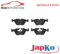 SATZ BREMSBELÄGE BREMSKLÖTZE VORNE JAPKO 500654 V FÜR PEUGEOT 605 140KW,147KW