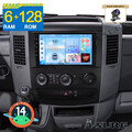 10.1" 6+128GB Android 14 Autoradio GPS Navi CarPlay Kam Für VW Crafter 2006-2016