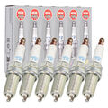 6x NGK 97218 DILFR7B10G Zündkerze für OPEL INSIGNIA A SIGNUM VECTRA C 2.8 V6 OPC