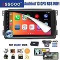Für Smart Fortwo 451 2005-2010 Android 13 Autoradio DAB+ GPS NAV Carplay RDS Kam