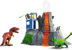 Schleich 42564 Spielset - Große Vulkan-Expedition (Dinosaurs)