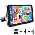 Android 13 SWC Autoradio 1 DIN GPS Navi CARPLAY 360° Drehbar Bildschirm 1GB+32GB