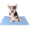 Kühlmatte für Haustiere - Weiches Baumwollkissen für Hunde und Katzen, Blau S