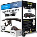 Für VW Passat Variant B6 3C5 Anhängerkupplung abnehmbar +eSatz 7pol uni 05- NEU