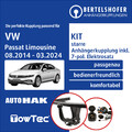 Für VW Passat Limousine B8 Typ 3G2 2014-2024 AHK starr +7pol sp. E-Satz TOP