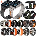 Nylon/Silikon/Metall Armband Für Apple Watch Series SE3 10 9 8 7 6 5-1 Ultra 3 2