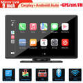 9" Wireless Apple CarPlay Tragbarer Autoradio Android Auto Siri&Google GPS FM BT