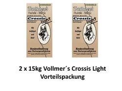 Vollmers Crossis Light | 2x15kg Hundefutter Vorteilspack