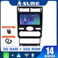 DAB 2+32G Android14 Autoradio Für Ford Mondeo 2004-2007 Apple Carplay GPS SWC BT