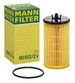 Ölfilter MANN-FILTER HU 612/2 x Filtereinsatz für OPEL Corsa D Schrägheck (S07)