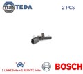 0 986 594 505 ABS SENSOR DREHZAHLFÜHLER BOSCH 2PCS FÜR PORSCHE CARRERA GT 5.7