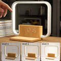 10W Nachttischlampe mit Wireless Ladefunktion Wake Up Licht Wecker Touch Control