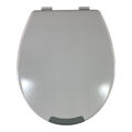 WENKO WC-Sitz Secura Comfort bis 200 kg Tragkraft, Hygiene-Toilettensitz 5 cm