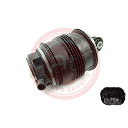 1x ORIGINAL® at autoteile germany at10566 Luftfeder, Fahrwerk Hinten, Links