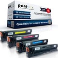 4x Kompatible Tonerkartuschen für HP Color LaserJet Pro MFP M283cdw ohne Chip