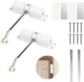 2er Automatischer Türschließer Set – Einstellbar, Geräuschlos, Edelstahl & Zink