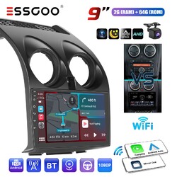 Für Nissan Qashqai J10 2007-2015 Android 13 2+64G Autoradio Carplay GPS NAVI KAM