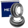 2X MEYLE 254mm BREMSTROMMELN HINTEN PASSEND FÜR FORD TRANSIT LINKS+RECHTS | 715