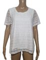 KURZARMSHIRT SHIRT IN WEIß GR. 42 NEU A784