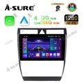 Carplay  2+64G Android 14 Autoradio Kam GPS Navi DSP für Audi A6 S6 RS6 C5 1DIN
