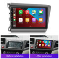 Für Honda Civic 2012-2015 Android 13 9" Autoradio GPS Navi DSP BT Carplay 2+32G