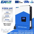 4200W Hybrid Solar Wechselrichter 24V Off Grid Inverter MPPT 120A WIFI Dual DE