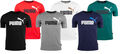 PUMA Herren T-Shirt ESS+ 2 Col Logo Tee Fitness Sport Training