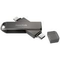 SanDisk iXpand® Luxe USB-Stick 128 GB Schwarz SDIX70N-128G-GN6NE Apple