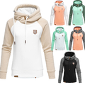 Damen Kapuzenpullover Sweatjacke Pullover Hoodie Sweatshirt RD-003