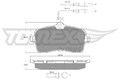 TOMEX Brakes Bremsbelagsatz Scheibenbremse TX 14-67 für PEUGEOT 407 SW HDi 110