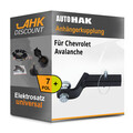 Für Chevrolet Avalanche 00- AUTO HAK Anhängekupplung starr + 7polig E-Satz AHK