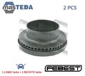 CRB-004 DOMLAGER FEDERBEINLAGER VORNE FEBEST 2PCS FÜR LANCIA VOYAGER 3.6L,2.8L