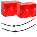 2X TRW BREMSSCHLAUCH VORNE passend für RENAULT TWINGO SMART FORFOUR FORTWO