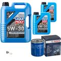 BOSCH Ölfilter 7L Liqui Moly Longtime High Tech 5W-30 für Fiat Lancia Ducato