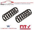 SCHRAUBENFEDER FAHRWERKSFEDER VORNE NTY ASZ-RE-000 2PCS V NEU OE QUALITÄT