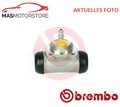 RADBREMSZYLINDER TROMMELBREMSE HINTEN BREMBO A 12 341 P NEU OE QUALITÄT