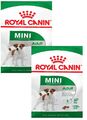 (€ 6,18/kg) Royal Canin Mini Adult 27 - Trockenfutter f. kleine Hunde - 2 x 8 kg