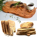 Hochwertig Steak Brett Holzbrett Frühstücksbrett Olivenholz Brettchen GESCHENK