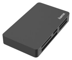 Hama 200128 USB Multi-Kartenleser CF, CF Typ II, MMC, MMC+, MS Duo, MS PRO Duo,