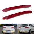 L/R Stoßstangen Rückstrahler Reflektor Hinten für Seat Leon 1P1 2009/03-2012/12