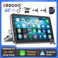 Android 14 Autoradio 10.1" CarPlay Android Auto 1 DIN 8 Core 4G GPS 6+128G + Kam