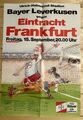 Plakat 1989 Bayer Leverkusen - Eintracht Frankfurt FFM BRD DDR DFB WM EM EC FIFA