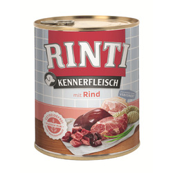 Rinti Dose Kennerfleisch Rind 24 x 800g (5,20€/kg)
