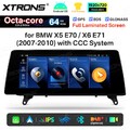 10,25" Autoradio für BMW X5 E70 X6 E71 CCC Android 14 8-Kern 2G+64GB GPS Carplay