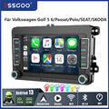 Für VW Golf 5 6 Passat B6 Polo Touran Carplay Autoradio Android 13 2+32G GPS Nav
