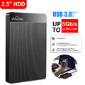 UnionSine 1TB 2TB Externe Tragbare Festplatte 2,5Zoll USB3.0 SATA PS4 Laptop HDD